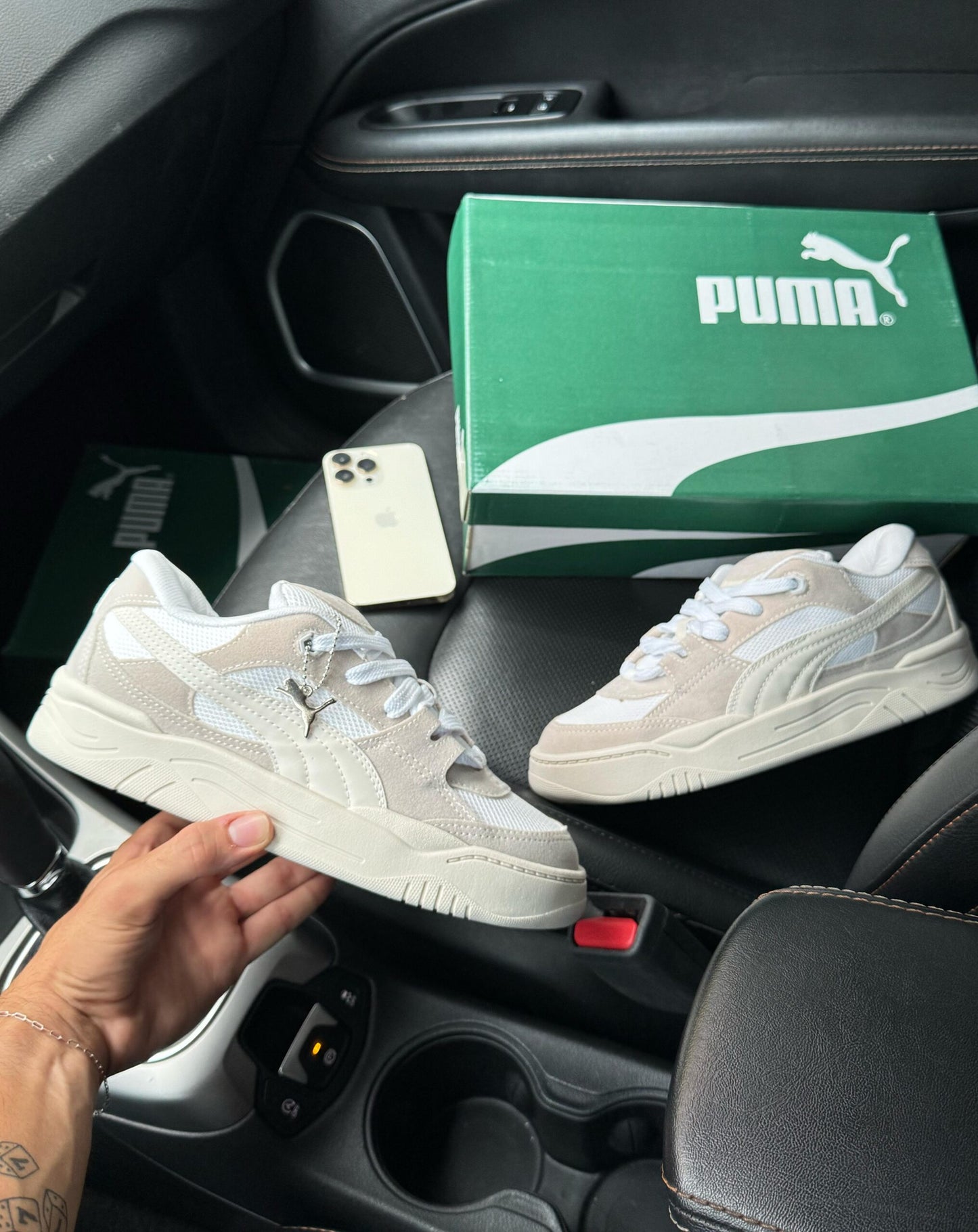 Puma 180 Branco e Off White
