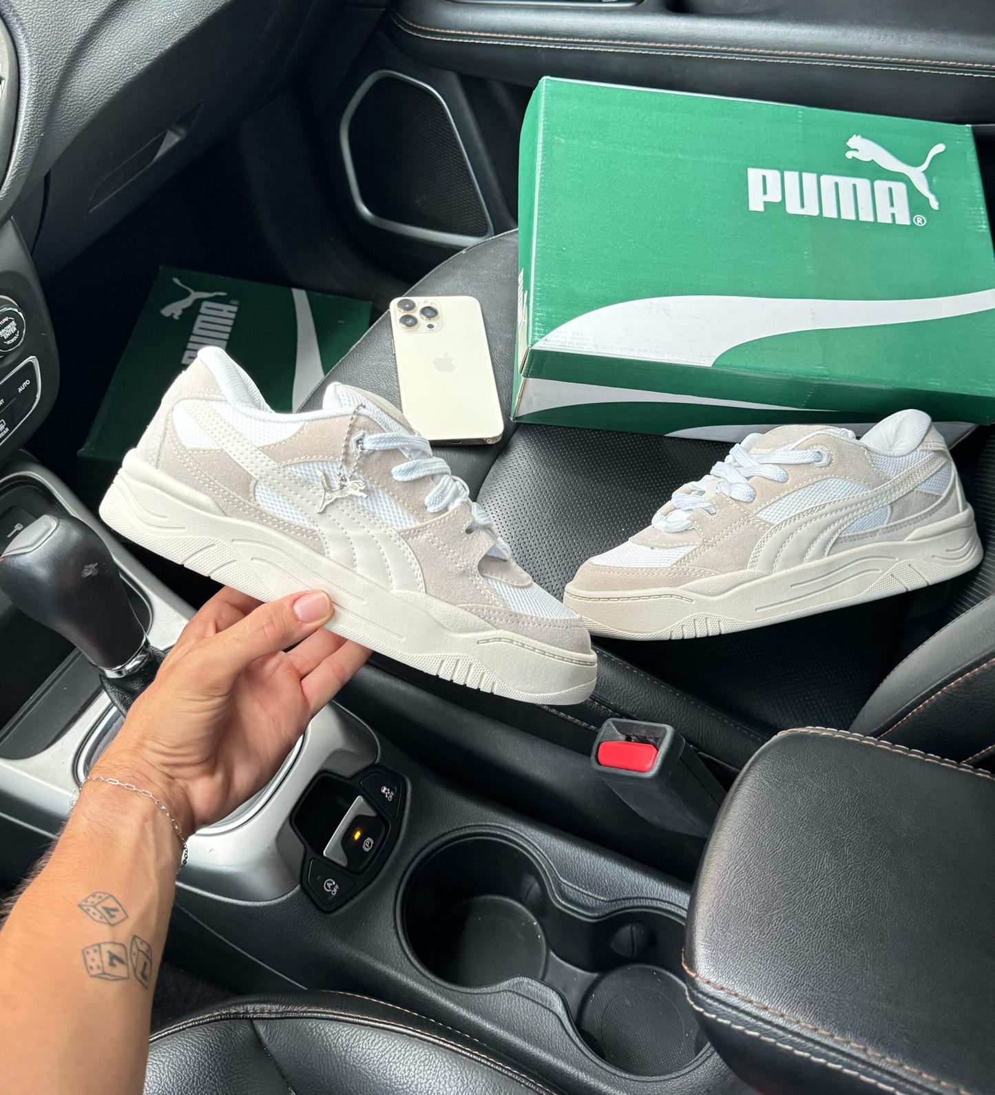 Puma 180 Branco e Off White