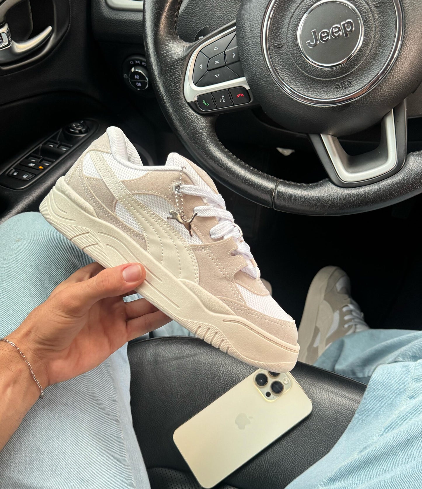 Puma 180 Branco e Off White