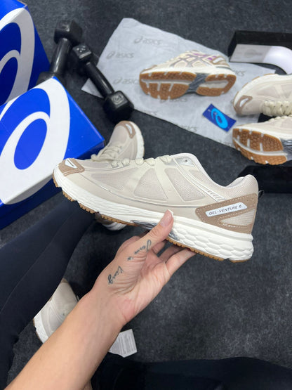Tênis Asics Gel Venture 6 Off White Atacado