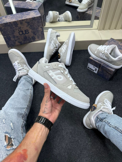 Tênis OUS Essencial Premium Cinza Elegante