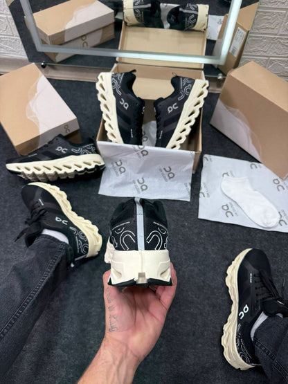 Tênis On Cloud Premium Preto Atacado