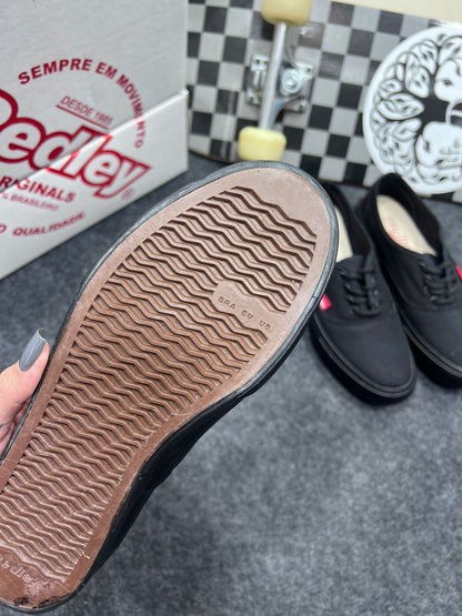 Tênis Redley Vulcanizado Premium Preto