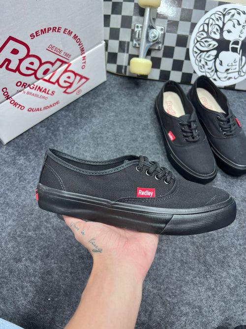 Tênis Redley Vulcanizado Premium Preto