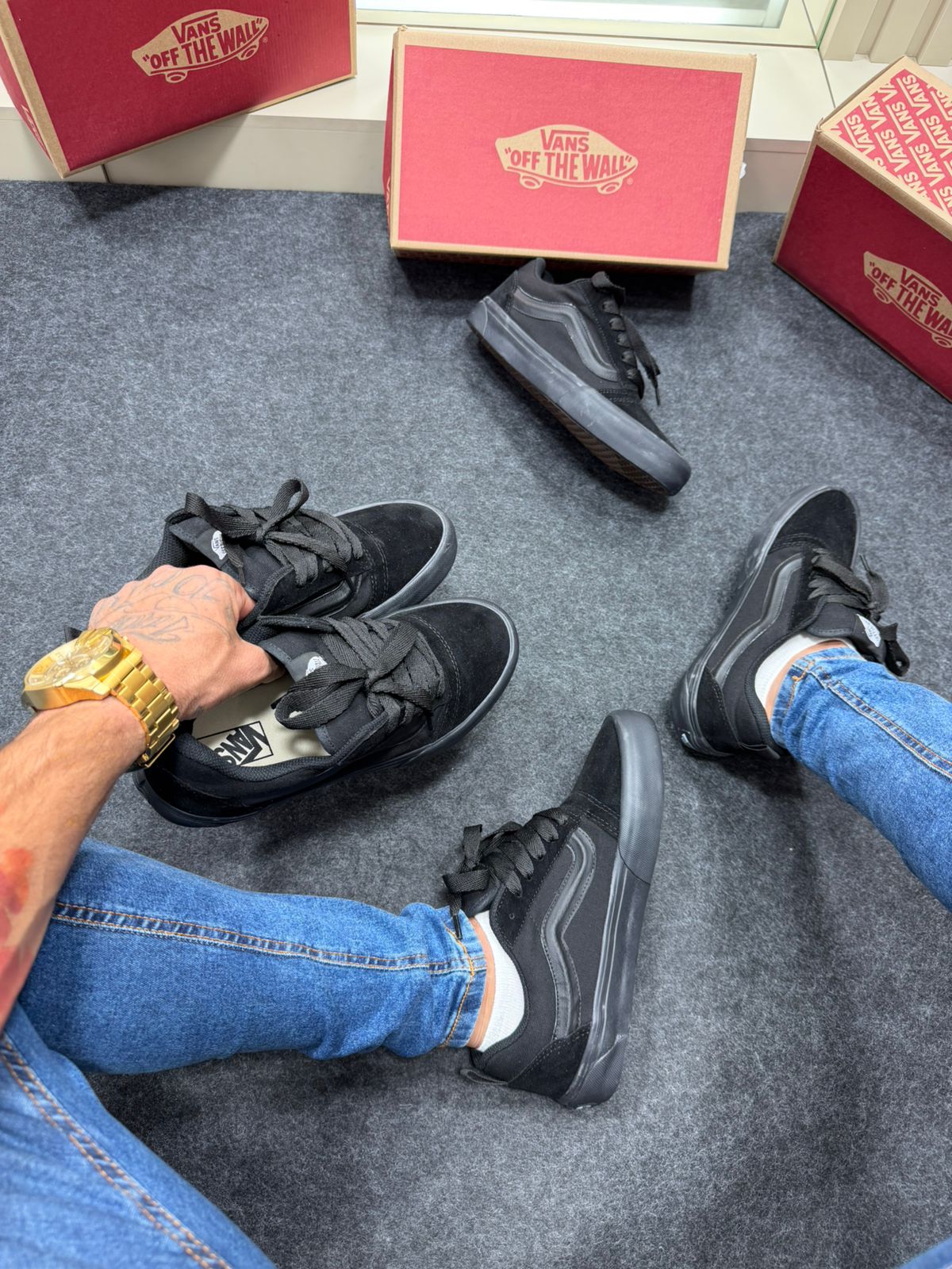 Vans Knu Skool Vulcanizado Preto