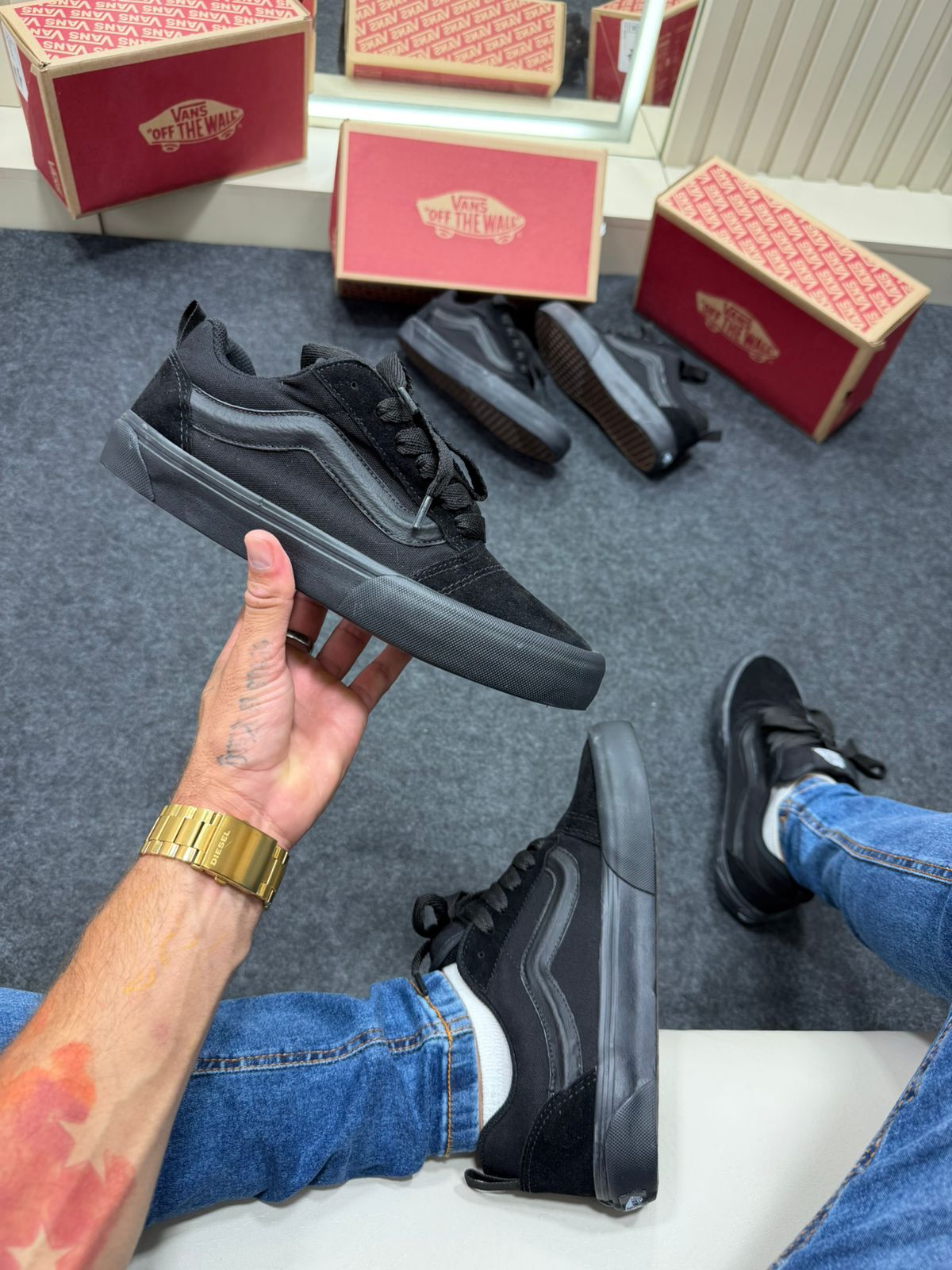 Vans Knu Skool Vulcanizado Preto