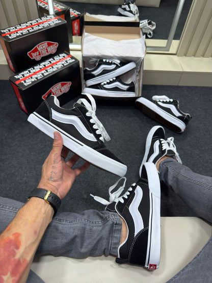 Vans Knu Vulcanizado Premium Preto e Branco