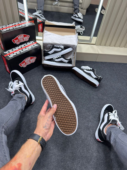 Vans Knu Vulcanizado Premium Preto e Branco