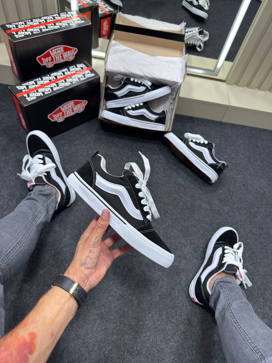 Vans Knu Vulcanizado Premium Preto e Branco