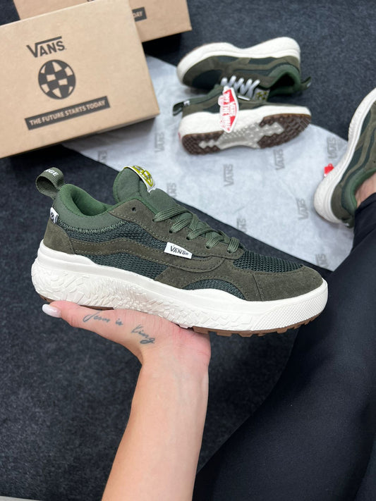 Vans Neo VR3 Premium Verde Militar em Camurça
