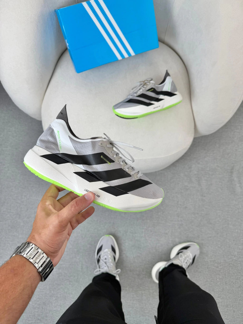 Adizero Prata sola verde