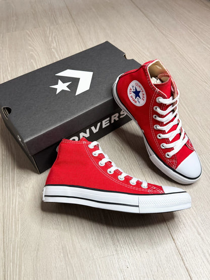 TENIS ALL STAR CHUCK TAYLOR CANO ALTO - VERMELHO