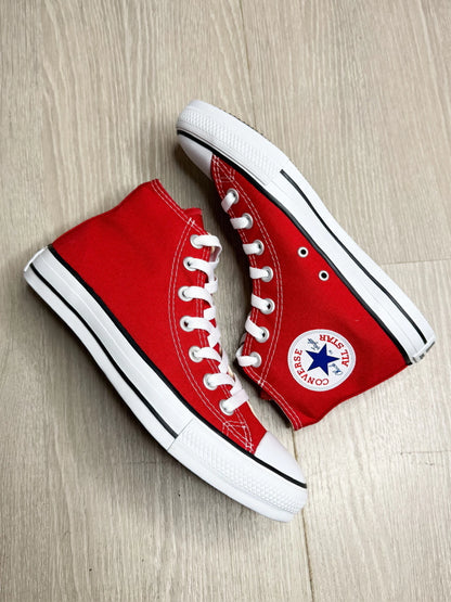 TENIS ALL STAR CHUCK TAYLOR CANO ALTO - VERMELHO