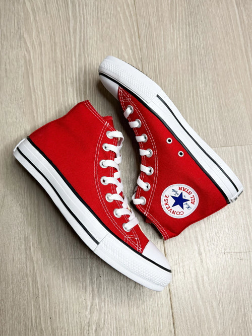 TENIS ALL STAR CHUCK TAYLOR CANO ALTO - VERMELHO