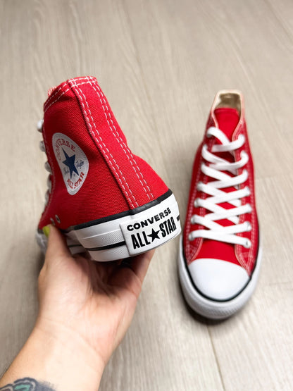 TENIS ALL STAR CHUCK TAYLOR CANO ALTO - VERMELHO