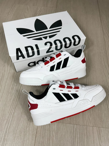 TENIS ADDS - ADI2000 BRANCO/PRETO/VERMELHO