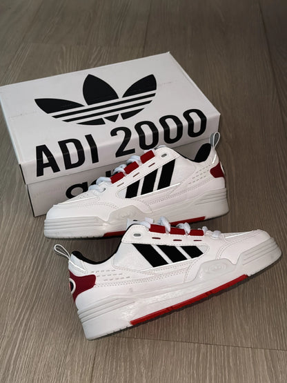 TENIS ADDS - ADI2000 BRANCO/PRETO/VERMELHO