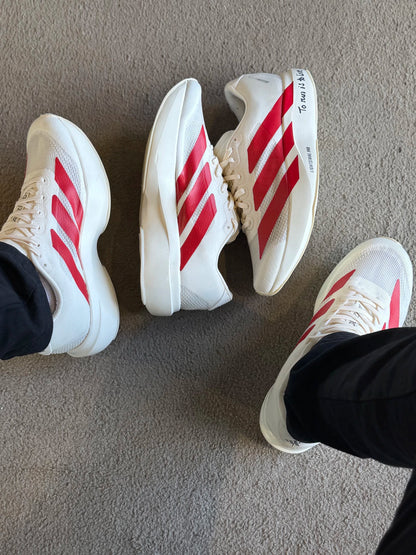 Adizero off com vermelho