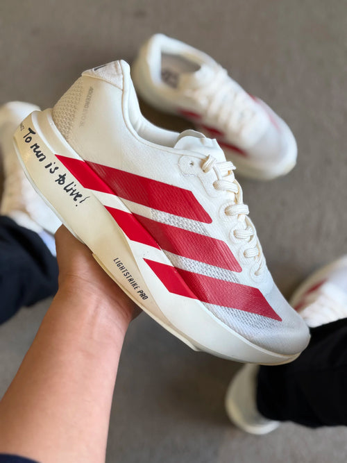 Adizero off com vermelho