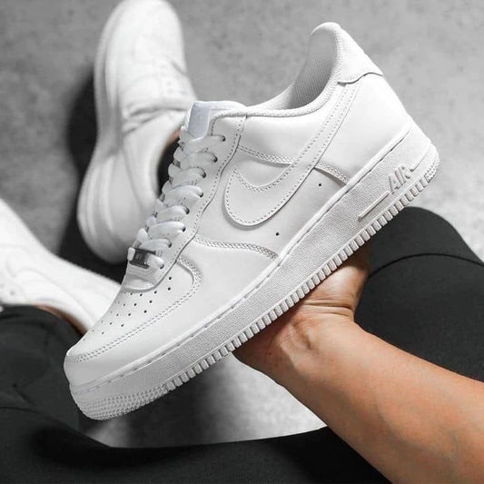 Nike Air force 1 - Branco COURO