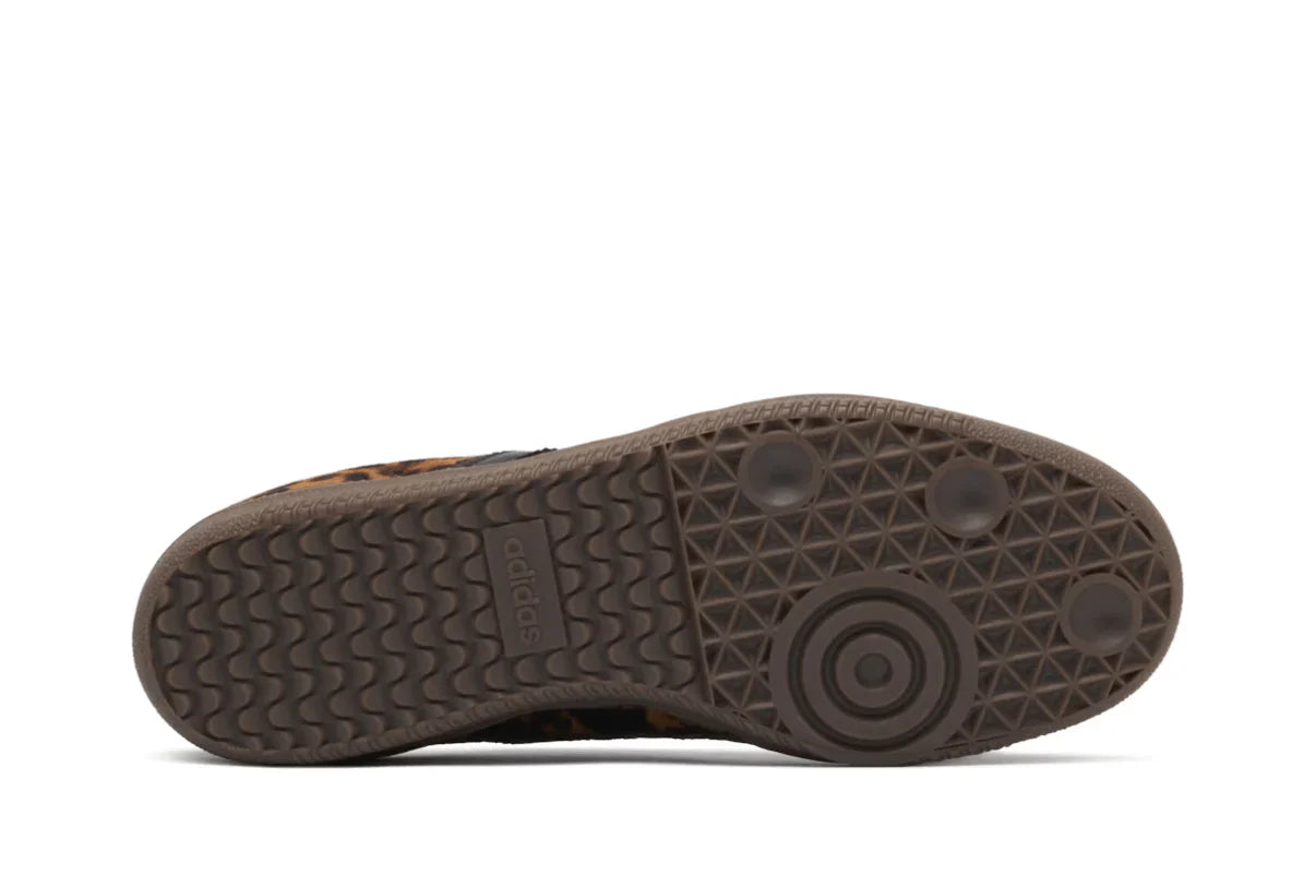 Adidas Samba Og Collegiate Green Leopard Marrom