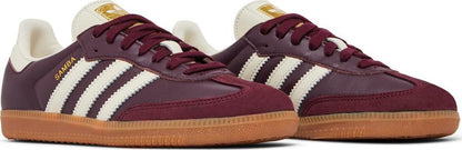 Adidas Samba Og Maroon Cream White Bordô