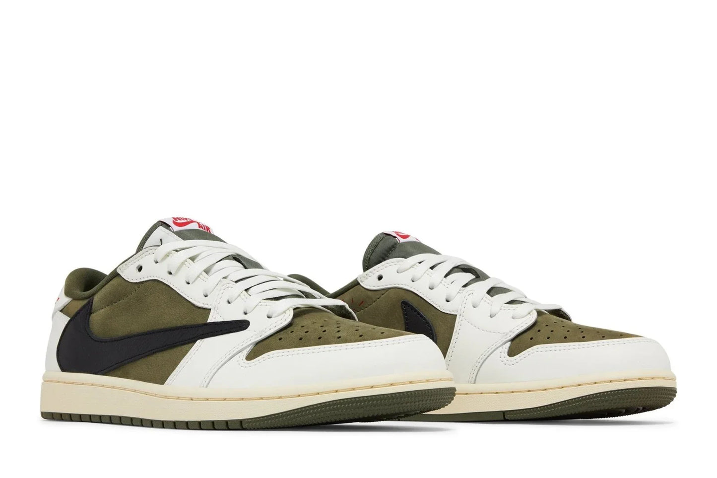 Air Jordan 1 Low Og Sp x Travis Scott Medium Olive Verde