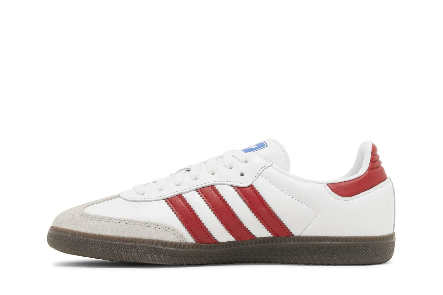 Adidas Samba OG White Scarlet Branco