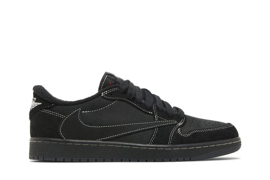 Travis Scott x Air Jordan 1 Low OG SP 'Black Phantom' Preto