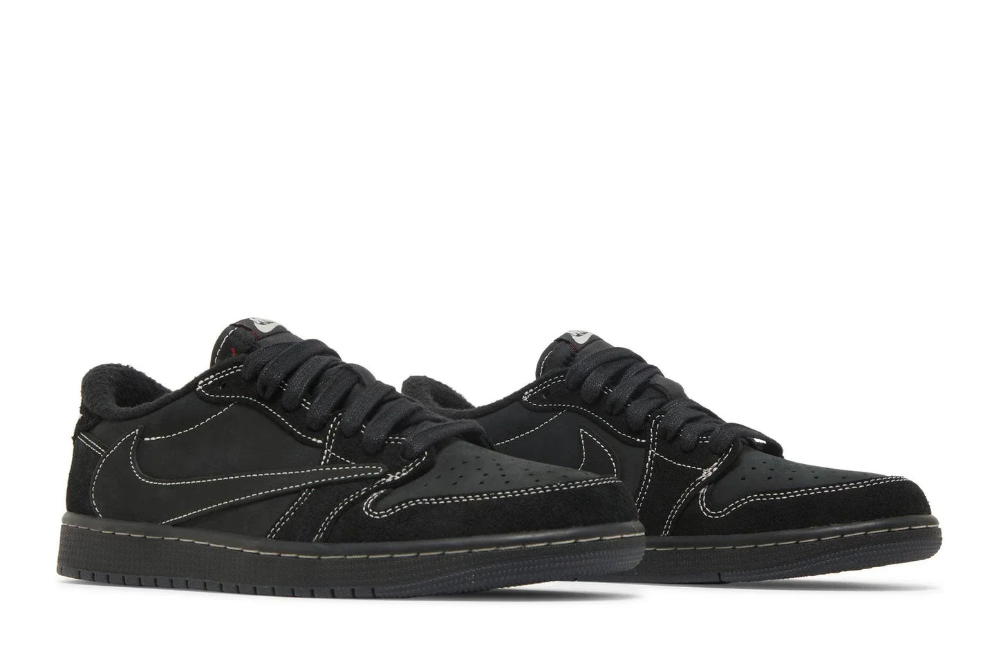 Travis Scott x Air Jordan 1 Low OG SP 'Black Phantom' Preto