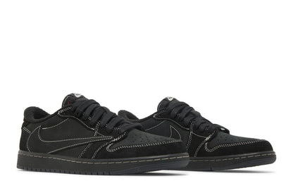 Travis Scott x Air Jordan 1 Low OG SP 'Black Phantom' Preto