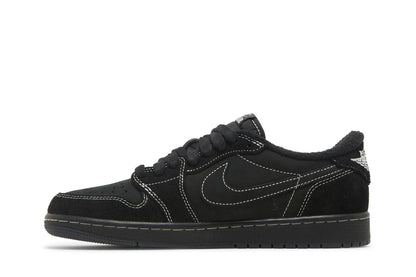 Travis Scott x Air Jordan 1 Low OG SP 'Black Phantom' Preto