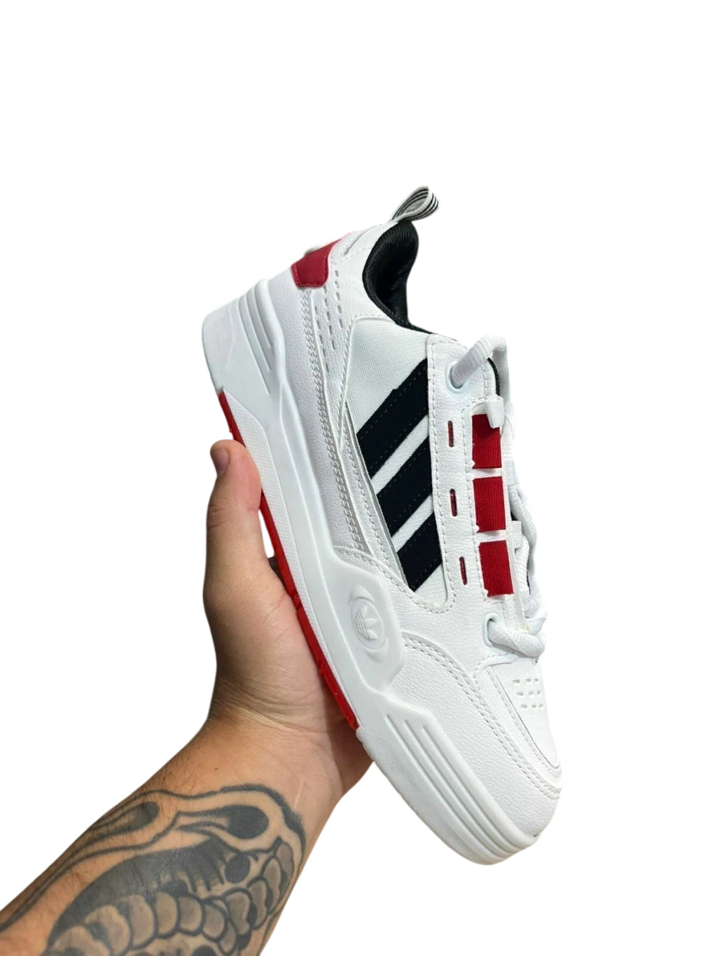 TENIS ADDS - ADI2000 BRANCO/PRETO/VERMELHO