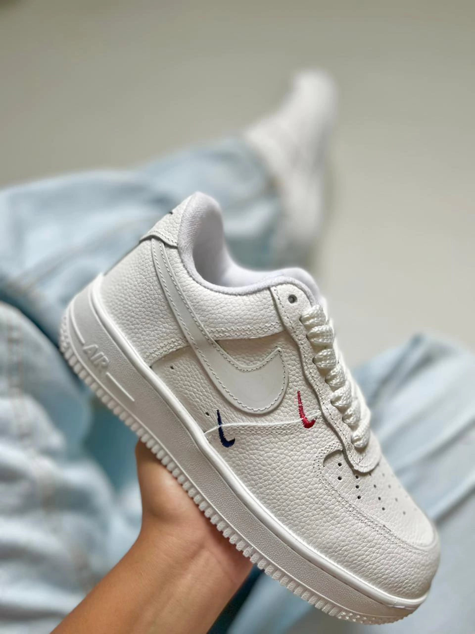 Nike Air force 1 França - COURO